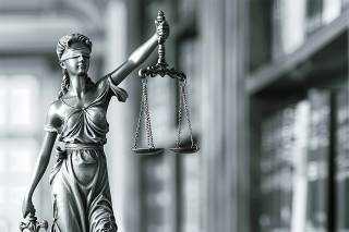 Foto: Statue von Justitia