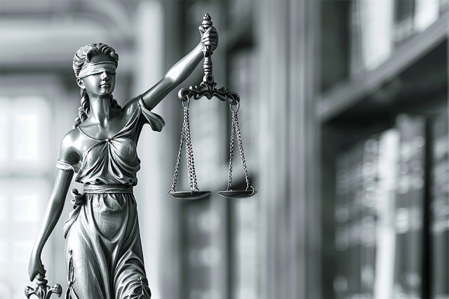 Foto: Statue von Justitia